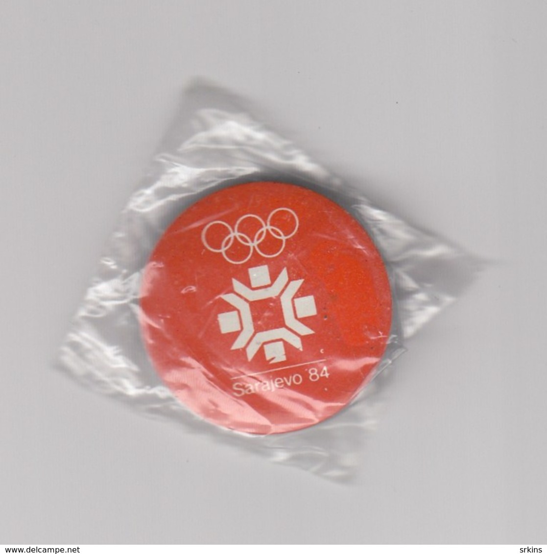 Pin Badge Abzeichen Winter Olympic Games Sarajevo 1984 84 Bosnia Yugoslavia Olympics Olympia - Olympic Games