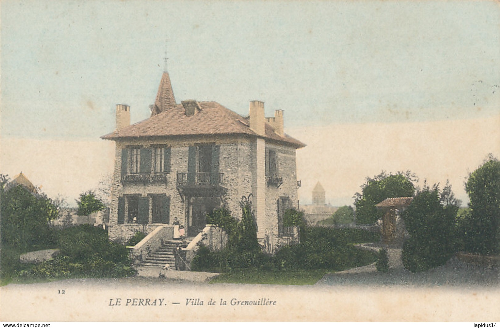 AL 953  / C P A   LE PERRAY  -  (78)  VILLA DE LA GRENOUILLERE - Le Perray En Yvelines