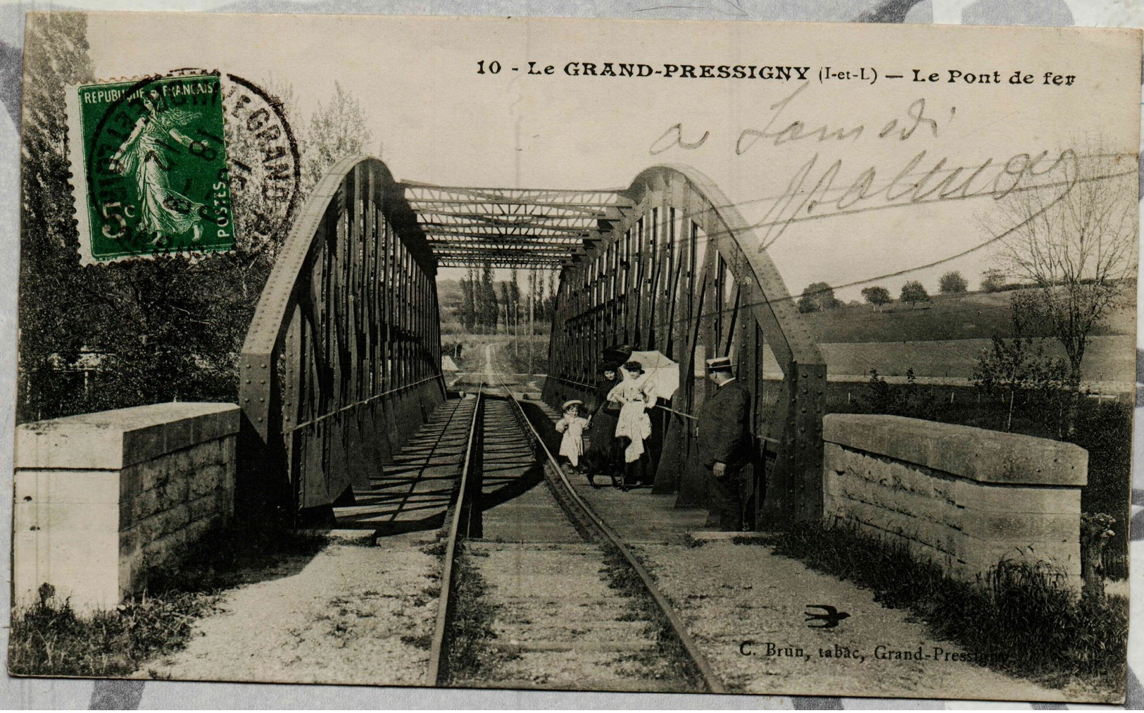 LE GRAND-PRESSIGNY (I.-et-L.) Le Pont De Fer - Le Grand-Pressigny