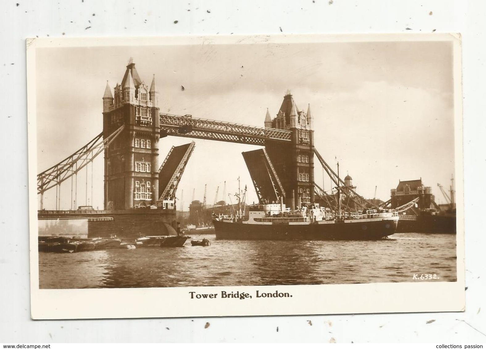 Cp , Angleterre , LONDON , Ed. Valentine , Vierge , TOWER BRIDGE - Tower Of London