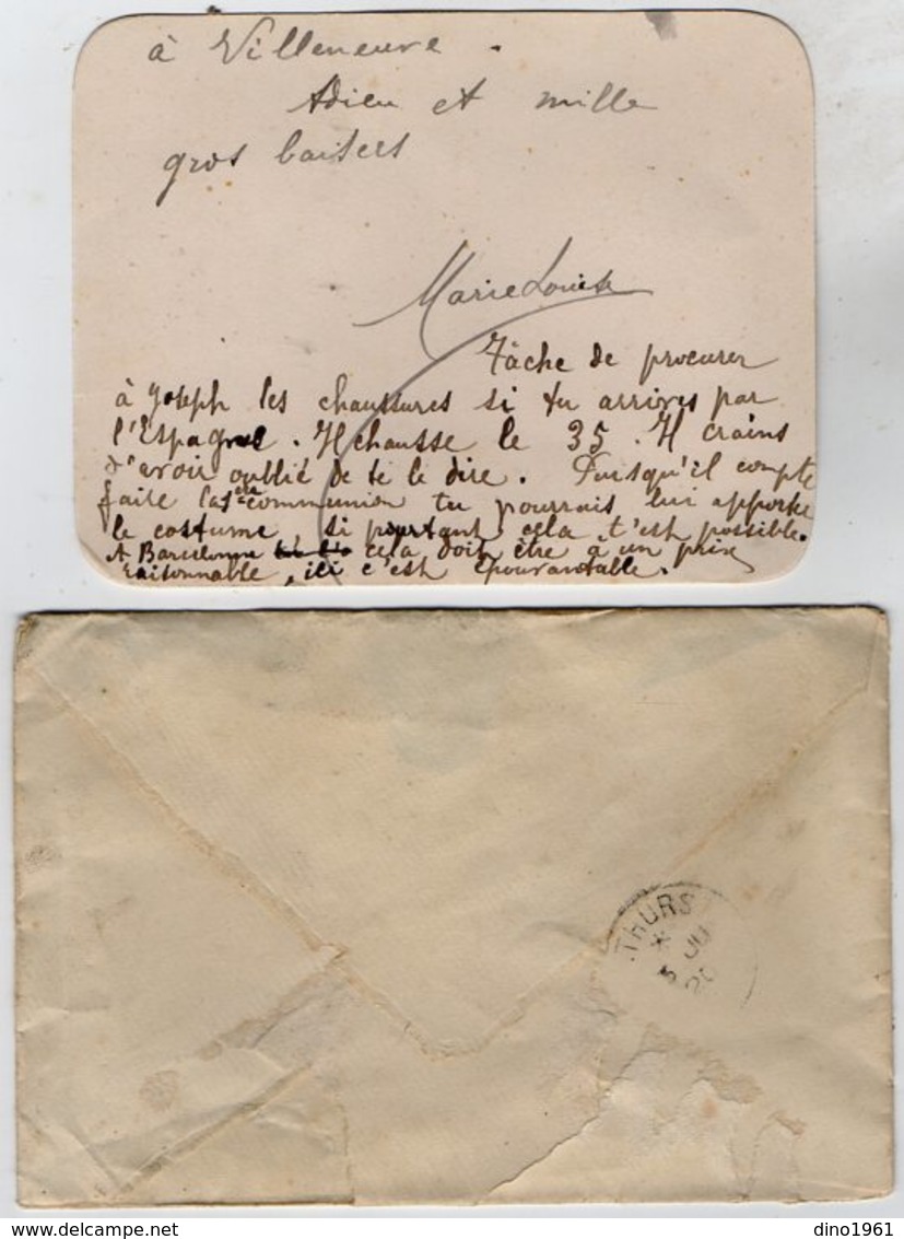 VP13.620 - 1920 - Lettre De Mme L. DUBOIS à LAVELANET Pour Mr DUBOIS à BATHURST ( Gambie ) - Récit - Manuscrits