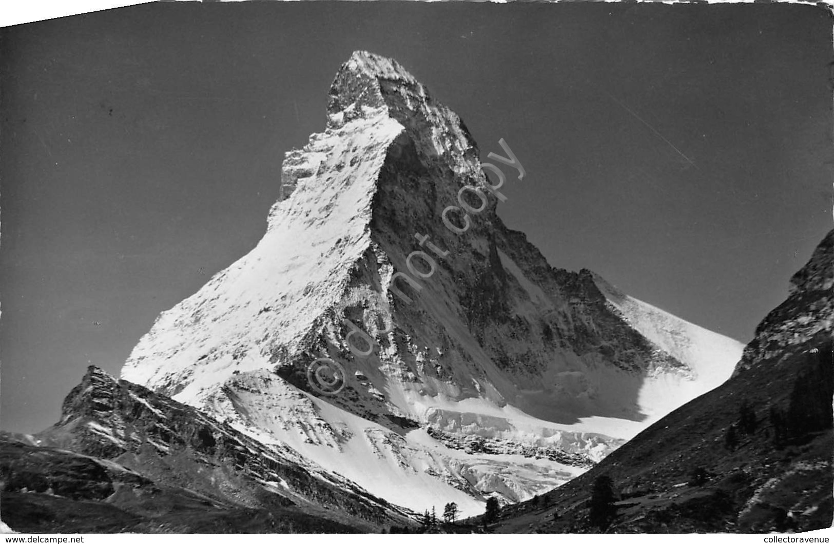 Cartolina Zermatt Des Matterhorn 1947 - Non Classificati