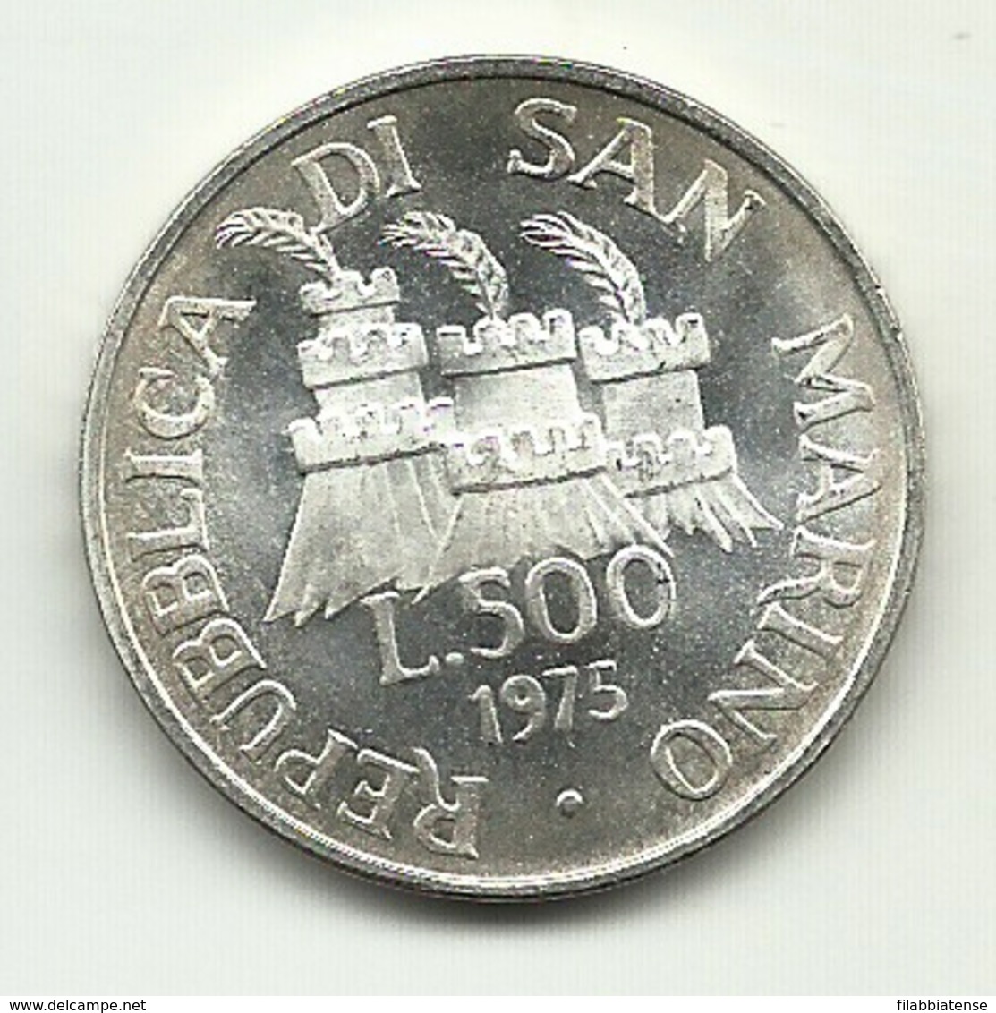 1975 - San Marino 500 Lire - Scalpellino - San Marino