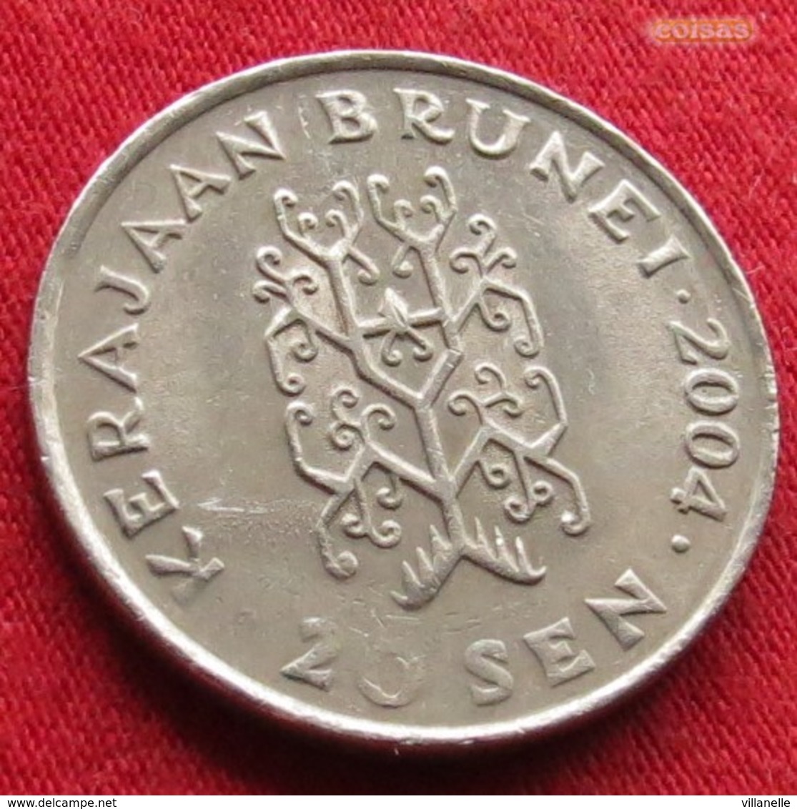 Brunei 20 Sen 2004 KM# 37  *V1 - Brunei