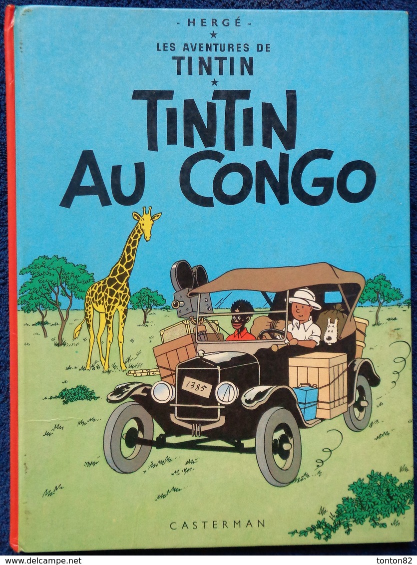 Hergé -TINTIN -  TINTIN Au Congo - Casterman - ( 1975 - 2 B 42 ) . - Tintin