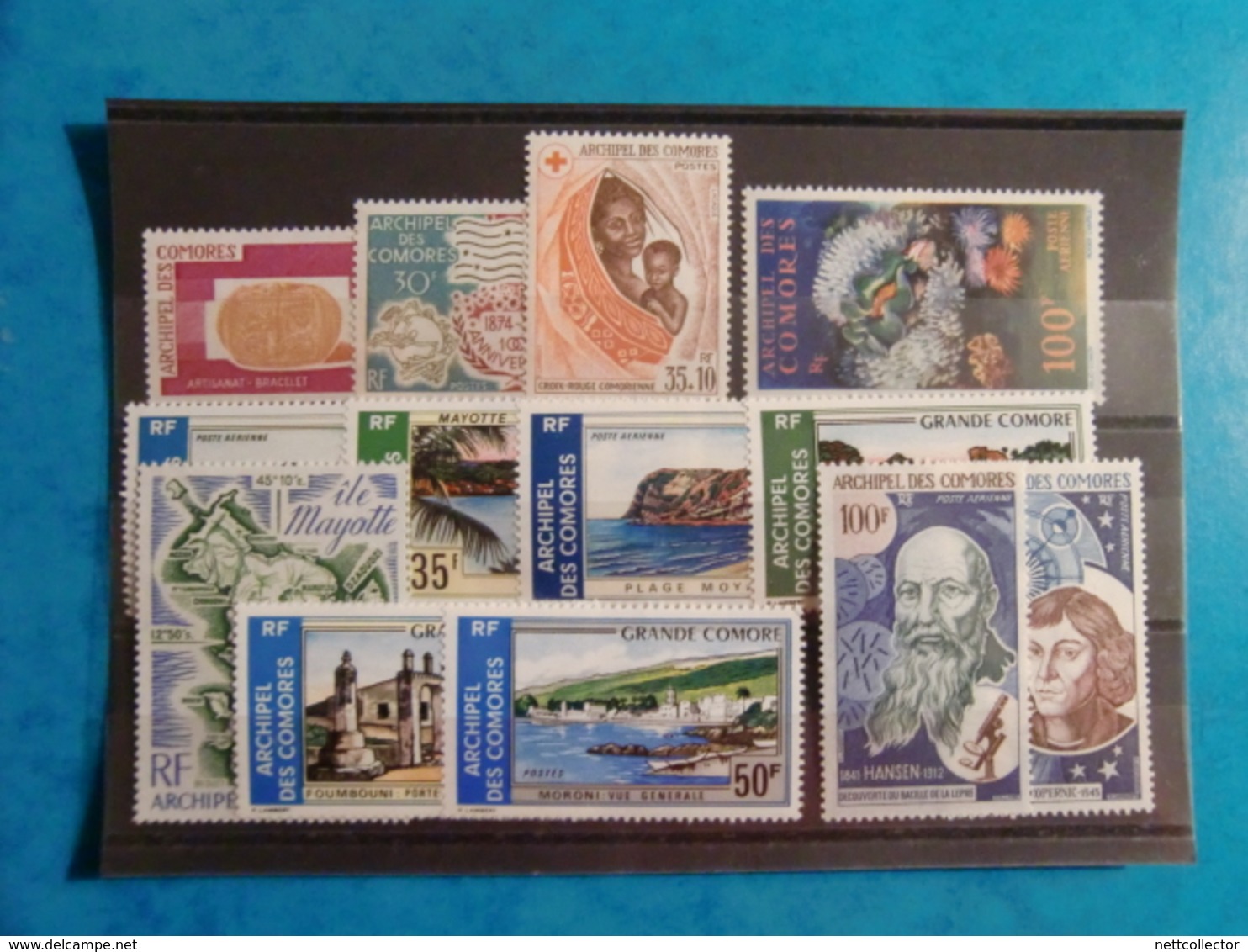 RARE COLLECTION DOM TOM TIMBRES NEUFS** LUXE &  FDC / COTE TRES IMPORTANTE +VRAC Nlle CALEDONIE NEUFS **