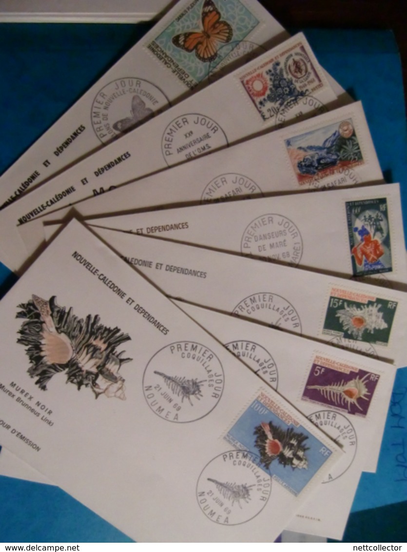 RARE COLLECTION DOM TOM TIMBRES NEUFS** LUXE &  FDC / COTE TRES IMPORTANTE +VRAC Nlle CALEDONIE NEUFS **