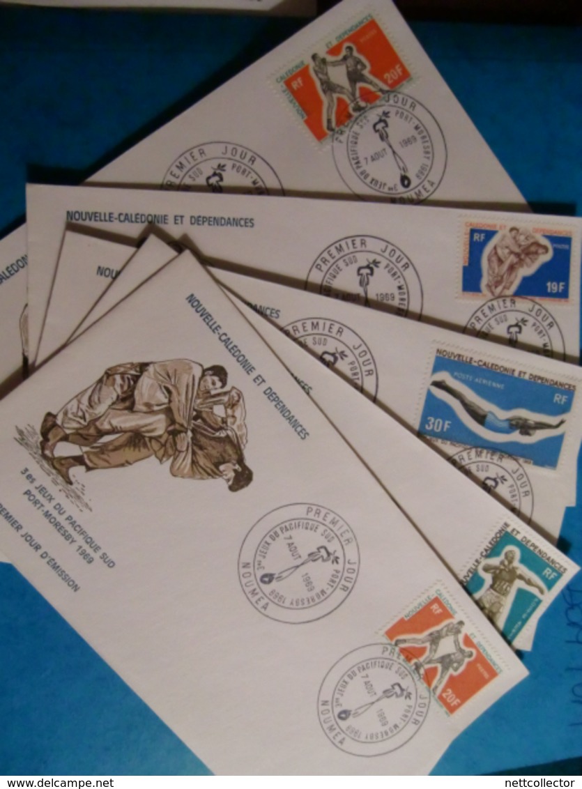 RARE COLLECTION DOM TOM TIMBRES NEUFS** LUXE &  FDC / COTE TRES IMPORTANTE +VRAC Nlle CALEDONIE NEUFS **