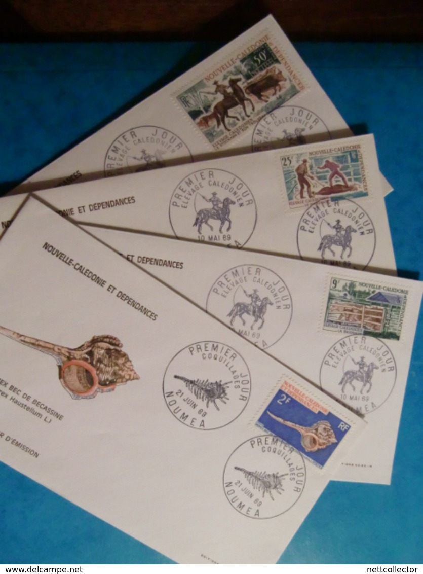 RARE COLLECTION DOM TOM TIMBRES NEUFS** LUXE &  FDC / COTE TRES IMPORTANTE +VRAC Nlle CALEDONIE NEUFS **