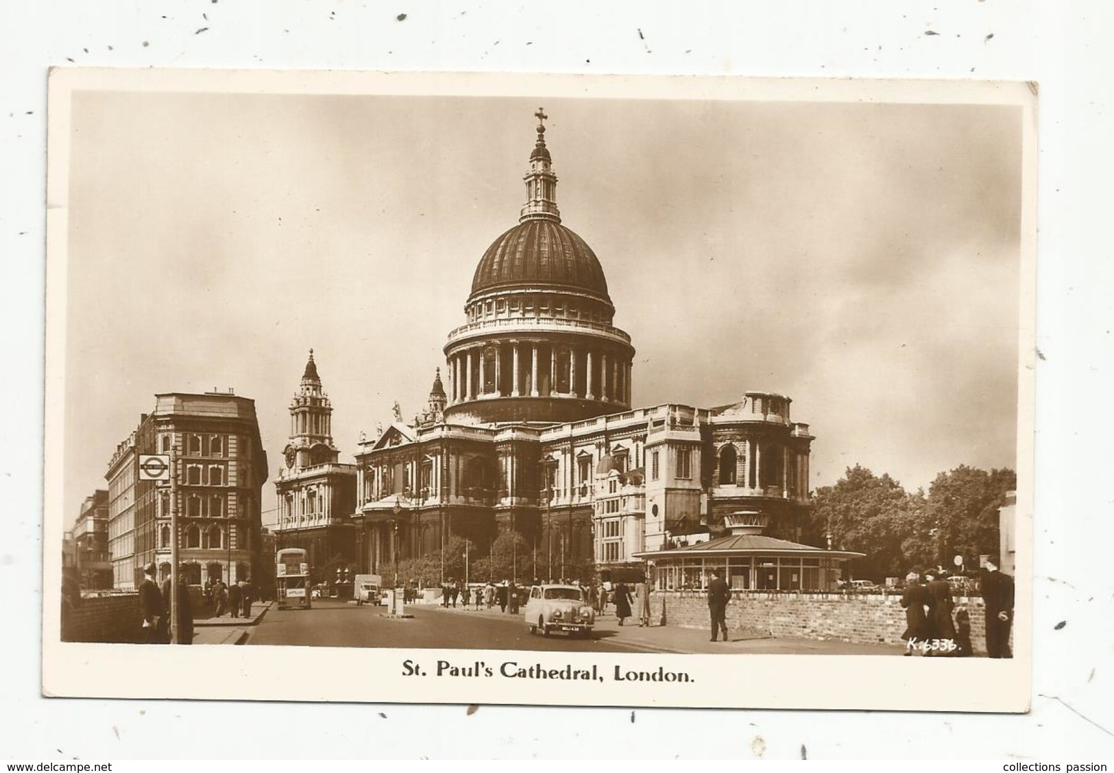 Cp , Angleterre , LONDON , Ed. Valentine , Vierge , ST. PAUL'S CATHEDRAL - St. Paul's Cathedral
