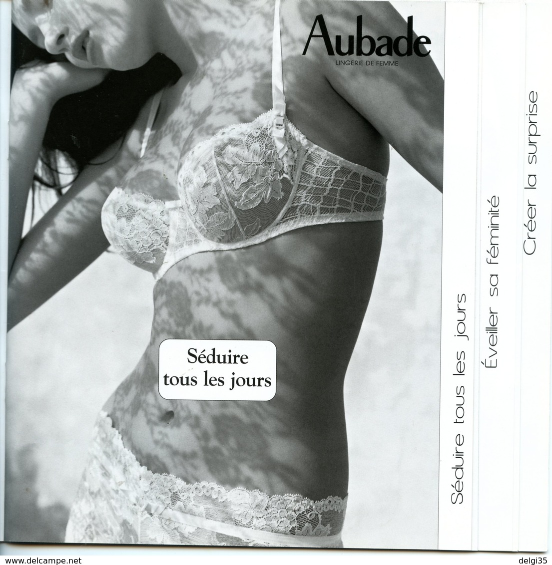 Catalogue  Lingerie AUBADE Automne-Hiver 2005 - Publicidad