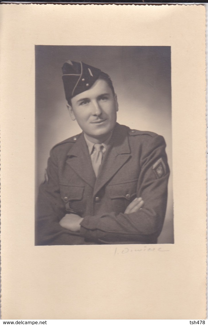 PHOTO--MIMITARIA---Portrait D'un Militaire--voir 2 Scans - Guerre, Militaire