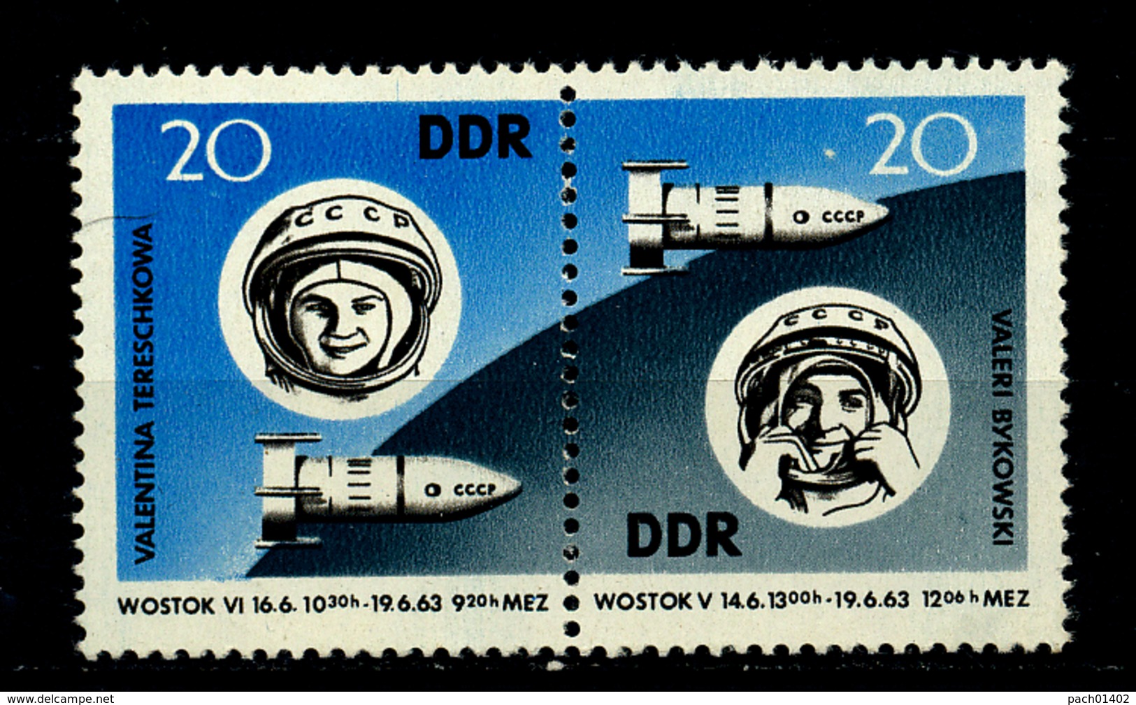 970-71 Zusammendruck     Scan   DDR - Ungebraucht