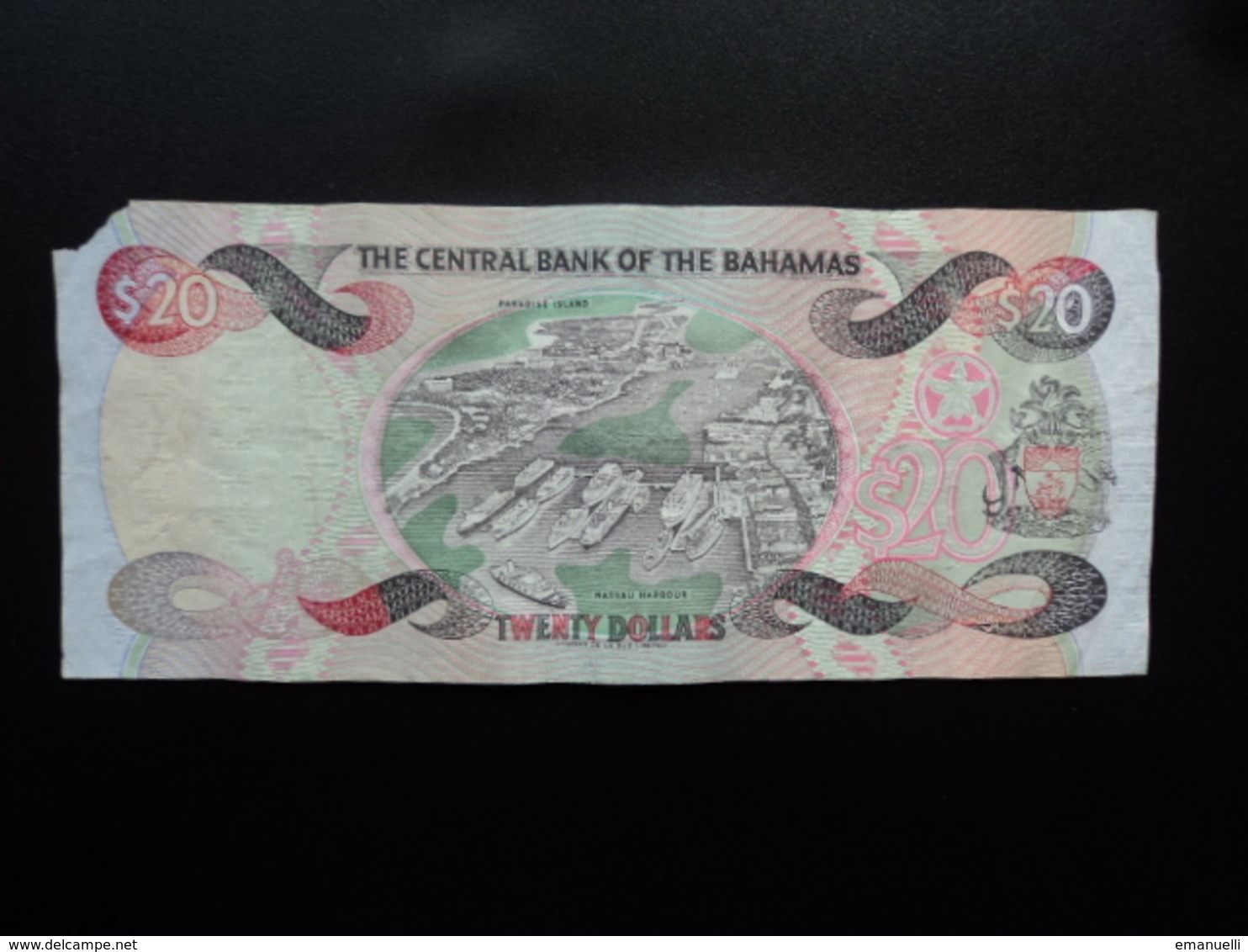 BAHAMAS : 20 DOLLARS   SÉRIE 1997   P 65a    AB - Bahamas