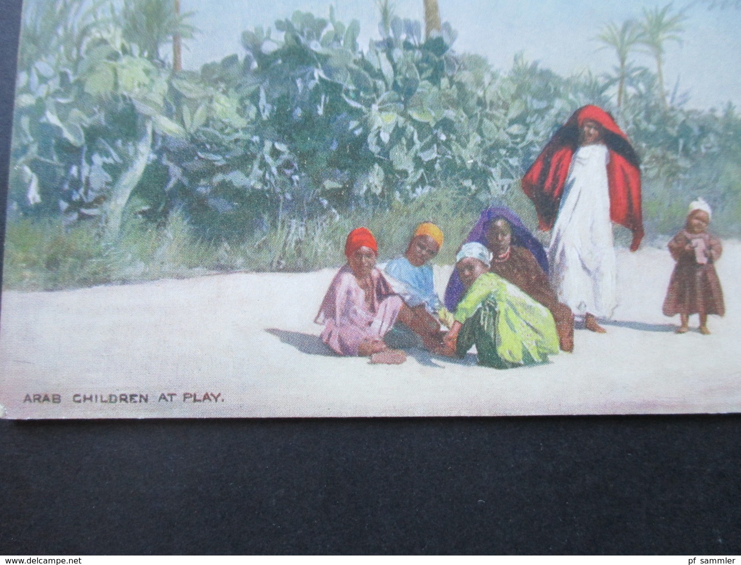 AK 1905 Künstlerkarte Arab Children At Play. Tucks Post Card Oilette No 7204 - Sonstige & Ohne Zuordnung