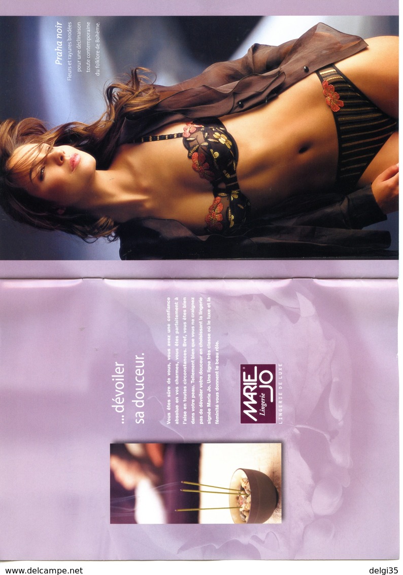 Catalogue Lingerie  Marie JO ( 4 Catalogues 09/2004, 12/2004, 06/2005, 01/2006 ) - Publicités