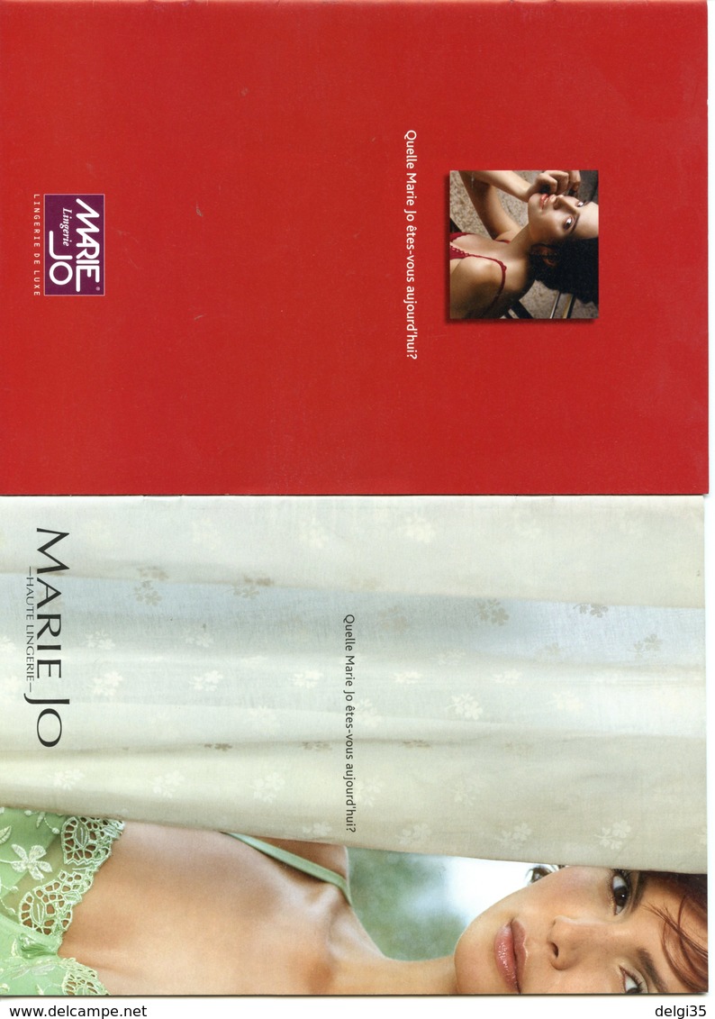 Catalogue Lingerie  Marie JO ( 4 catalogues 09/2004, 12/2004, 06/2005, 01/2006 )