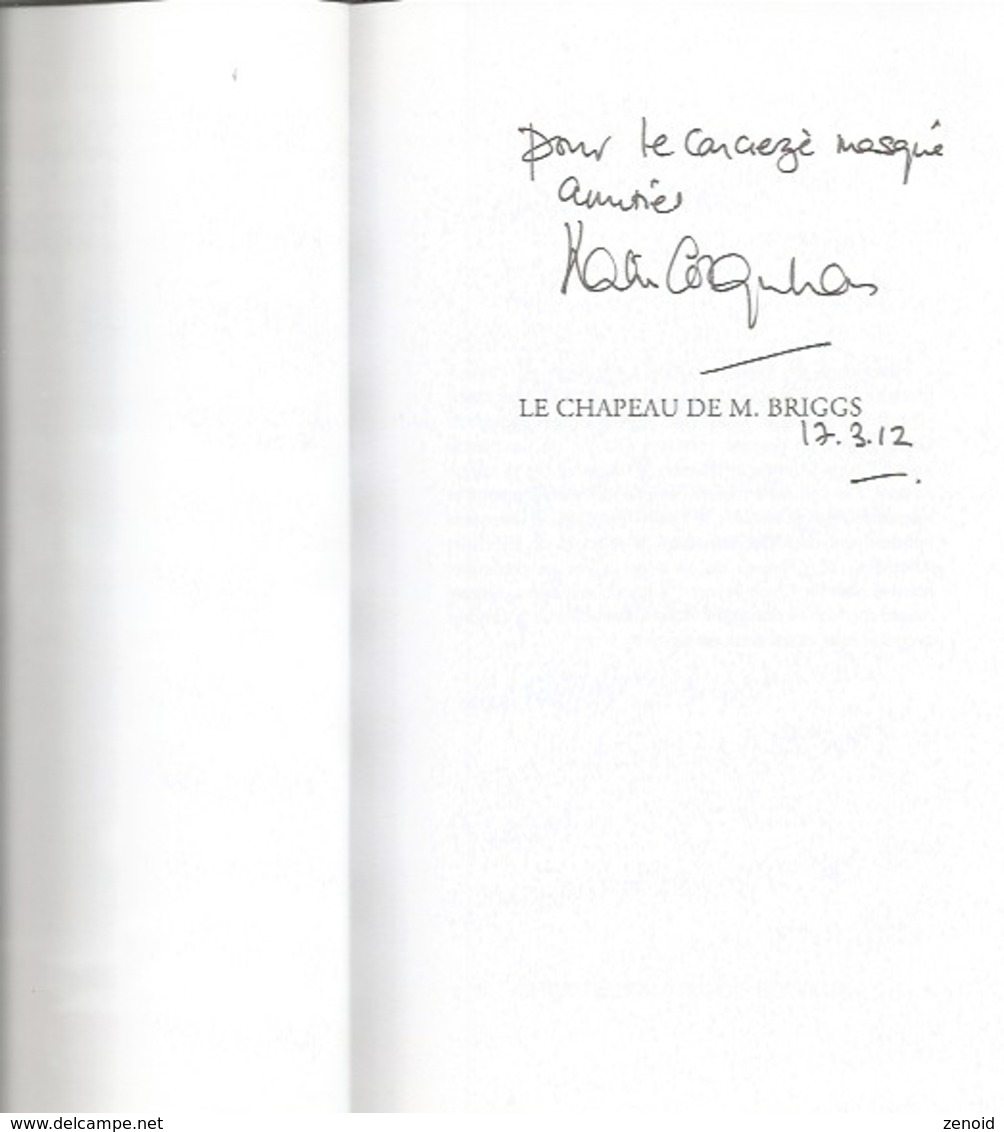 Dédicace De Kate Colquhoun - Le Chapeau De M. Briggs - Livres Dédicacés