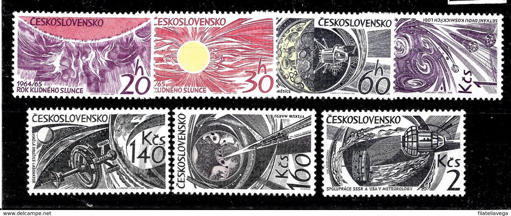 Serie De  Checoeslovaquia Nº Yvert 1381/87 ** ASTROFILATELIA - Nuevos