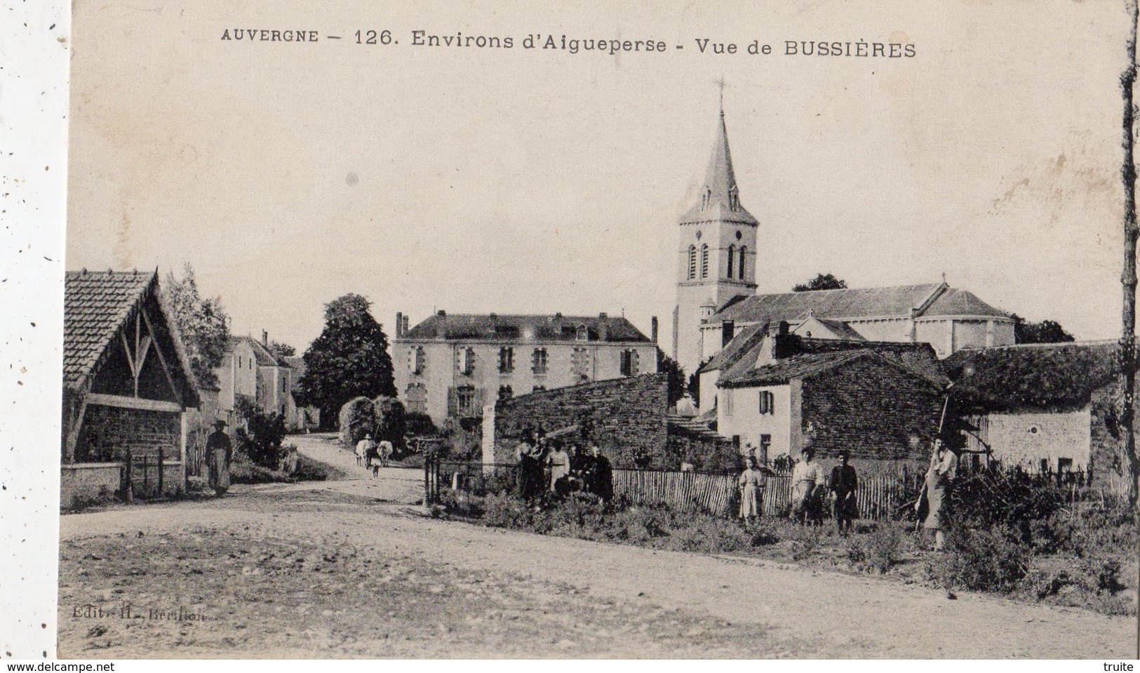 ENVIRONS D'AIGUEPERSE VUE DE BUSSIERES - Autres & Non Classés