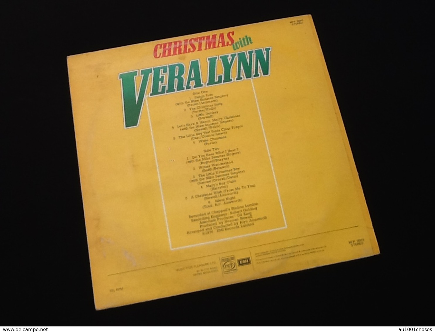 Vinyle 33 Tours Christmas With Vera Lynn (1976) - Other & Unclassified