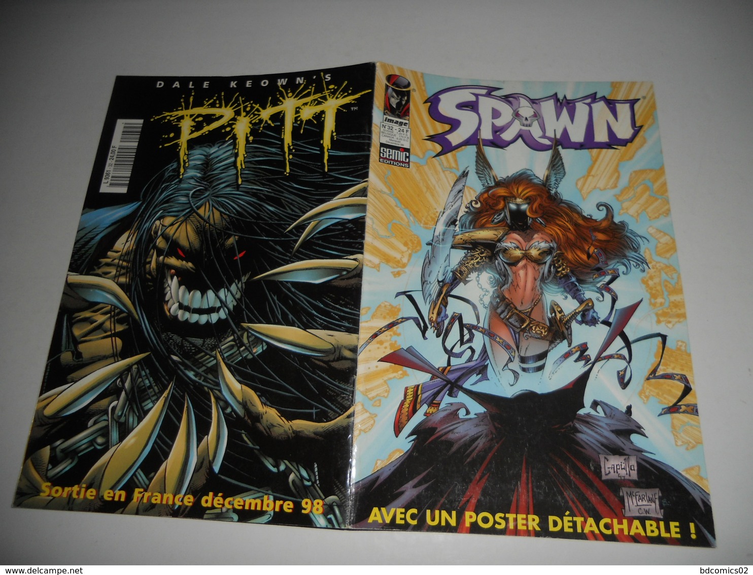 Spawn, N°32 (Décembre 1998) Avec Sont Poster - Spawn