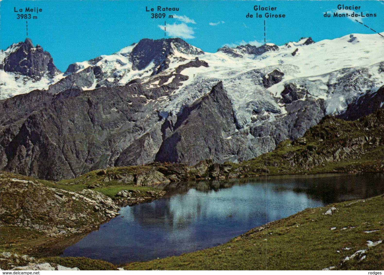 Dep 05 , Cpm Massif De La MEIJE Vu Du Lac Lerie , 05 PE 138 (D9.065) - Autres & Non Classés