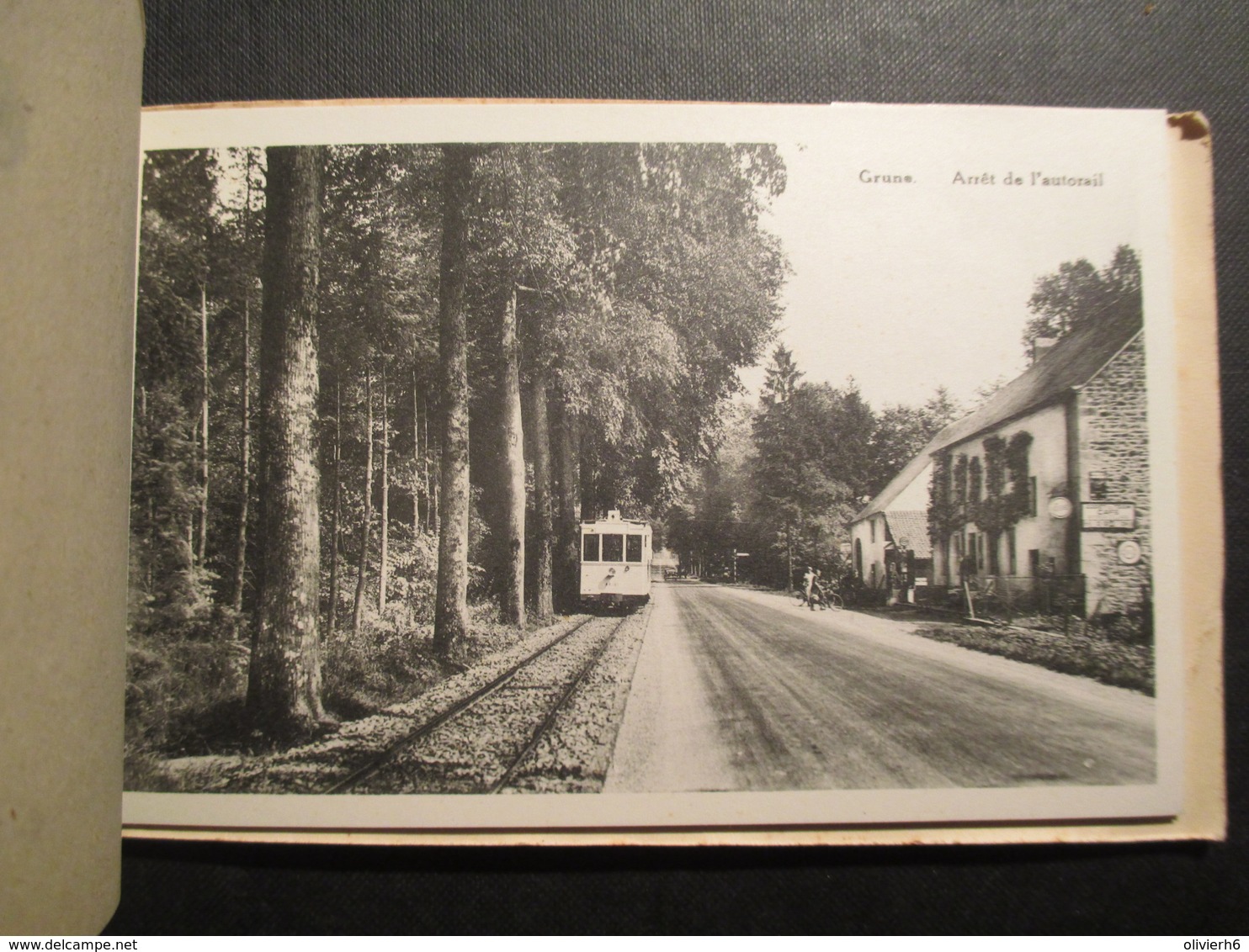 CARNET CP LUXEMBOURG (V1823) GRUNE /s WAMME (9 Vues) Arret De L'autorail, Maison Praile-Picard, Le Roly, Centre Village - Autres & Non Classés