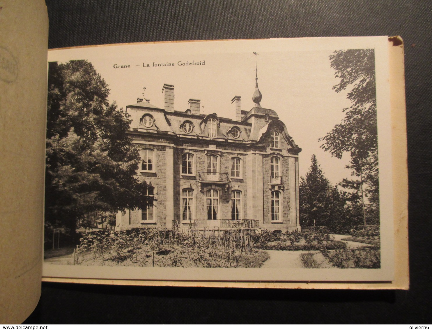 CARNET CP LUXEMBOURG (V1823) GRUNE /s WAMME (9 vues) Arret de l'autorail, Maison Praile-Picard, le roly, Centre village