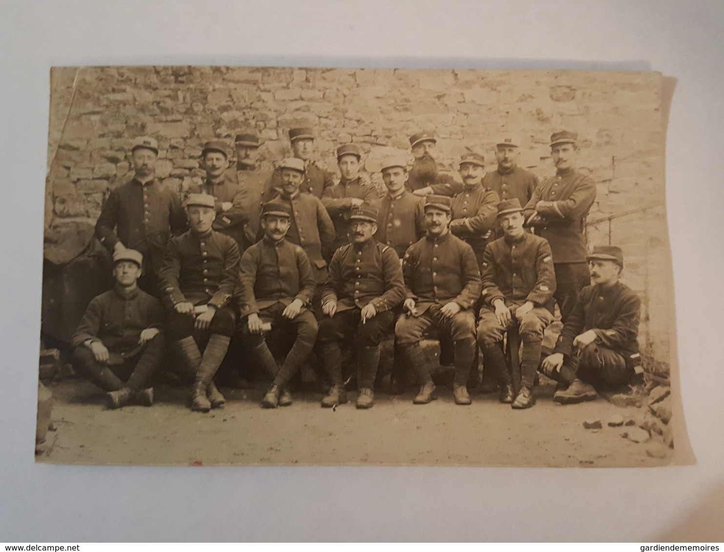 Saint Aubin Du Cormier - Carte Photo - Soldats, Militaires Du 106 ème Régiment Infanterie, Timbre De Franchise Militaire - Autres & Non Classés