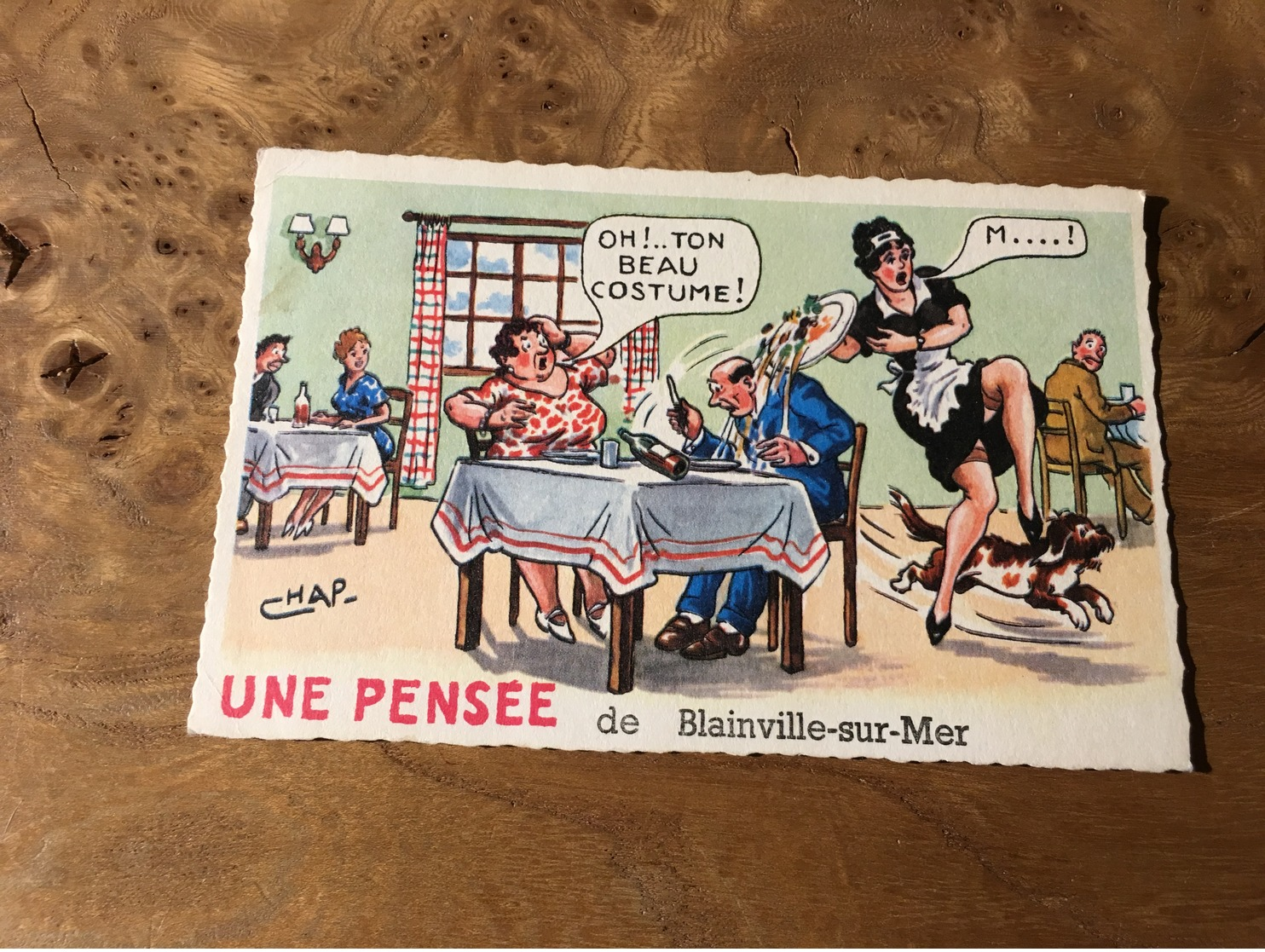 263/ UNE PENSEE DE BLAINVILLE SUR MER - Humour