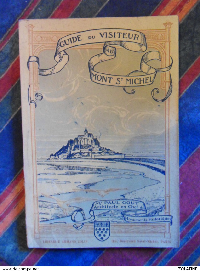 GUIDE DU VISITEUR AU MONT SAINT MICHEL 1924 - Normandie