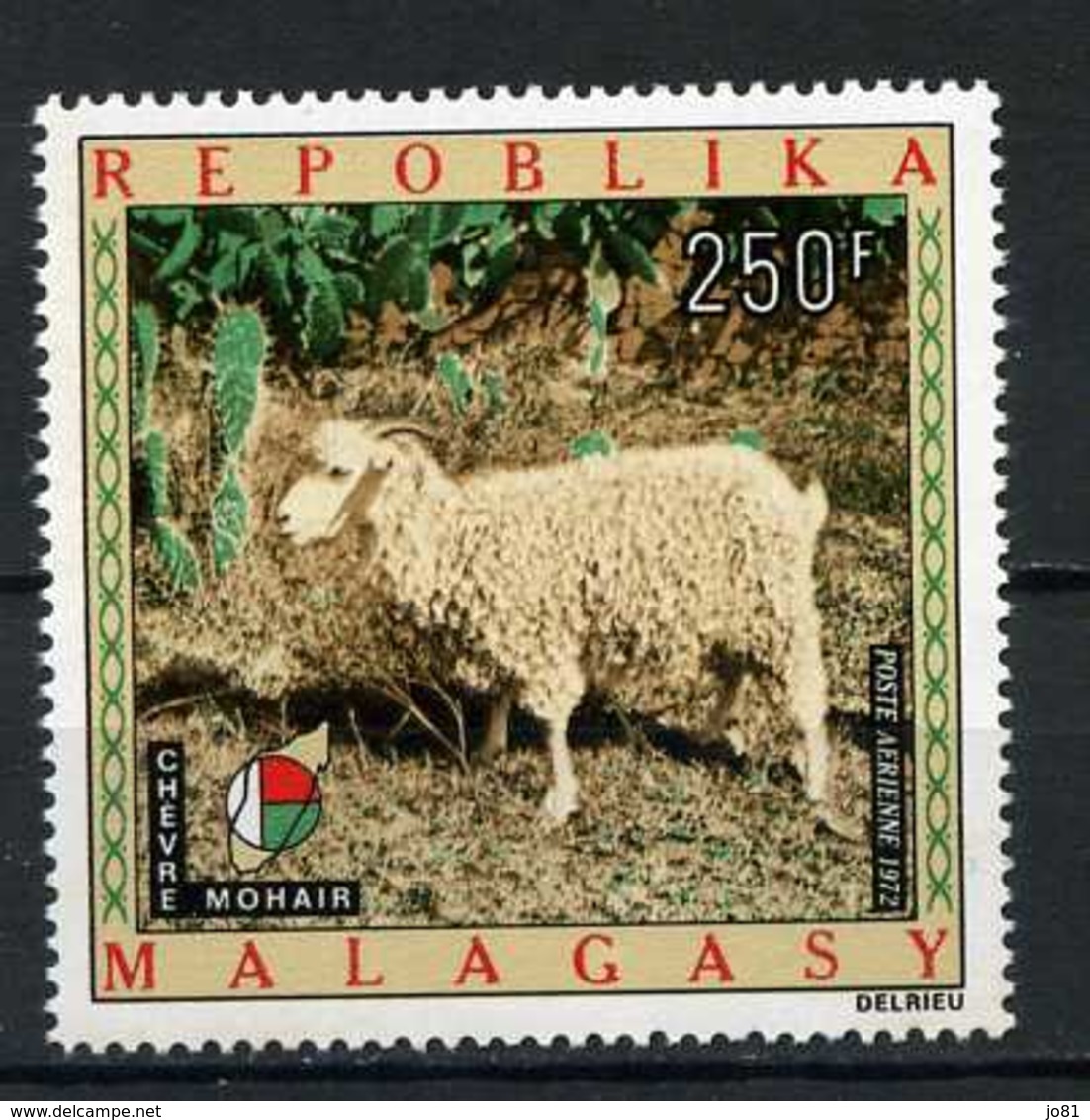 Madagascar YT PA 121 XX / MNH Chèvre Goat Mohair Hauziege Cabra - Madagascar (1960-...)
