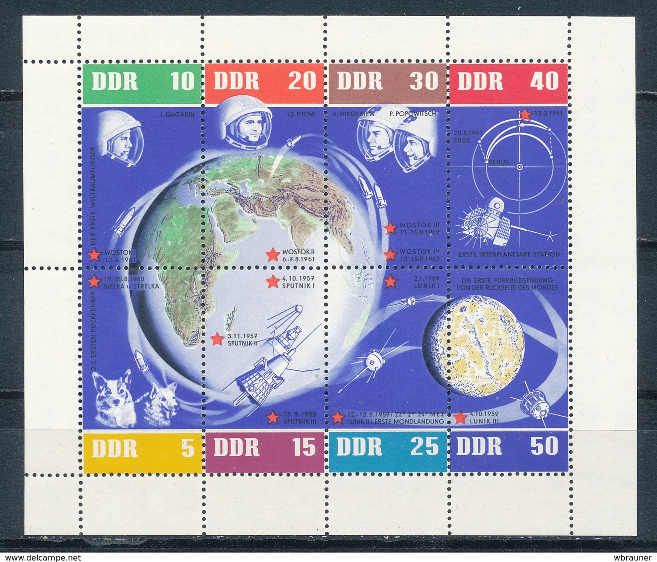 DDR 926/33 Kleinbogen ** Mi. 40,- - Other & Unclassified