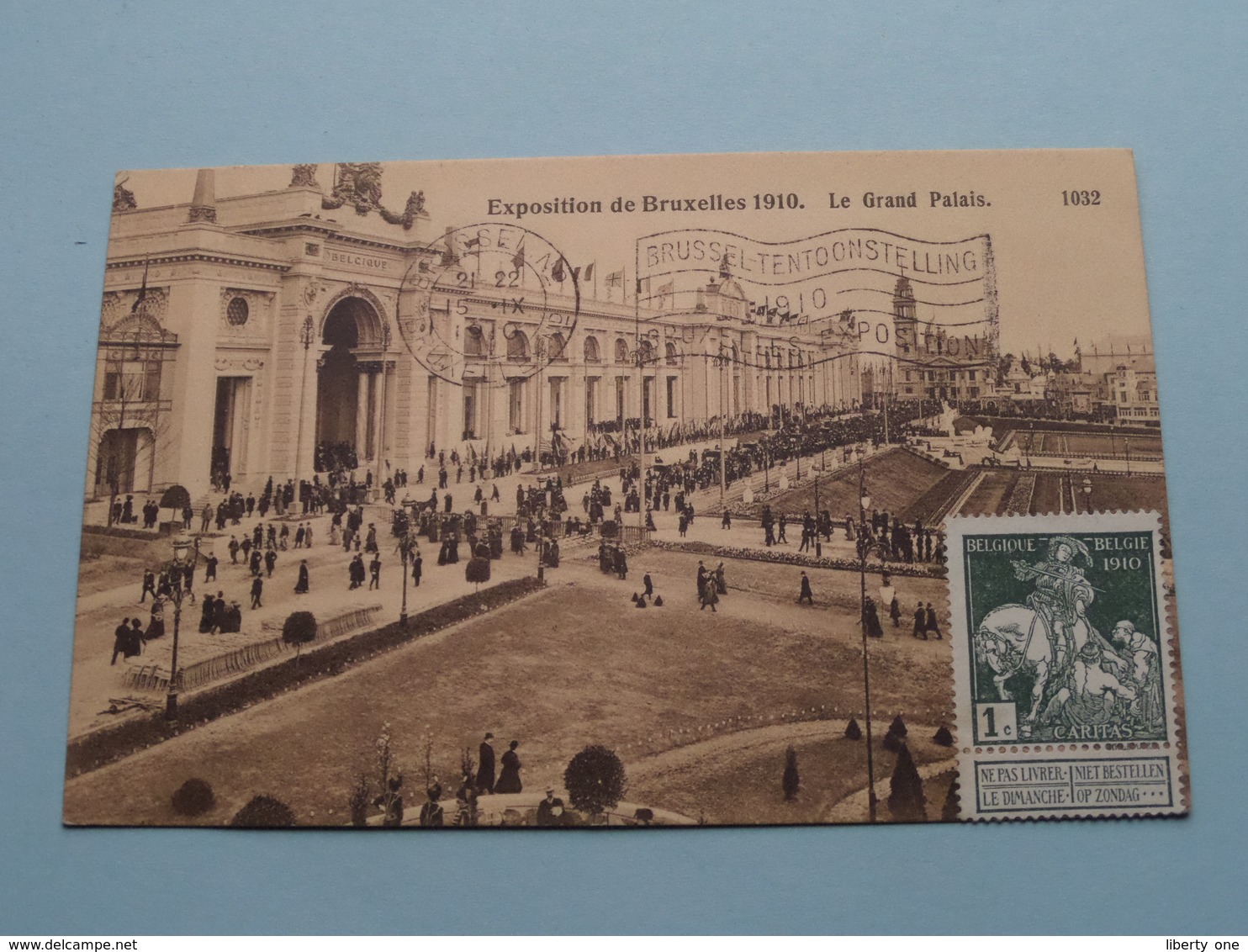 Exposition De Bruxelles - Le Grand Palais ( 1032 - Valentine ) 1910 ( Voir / Zie Photo ) ! - Expositions Universelles