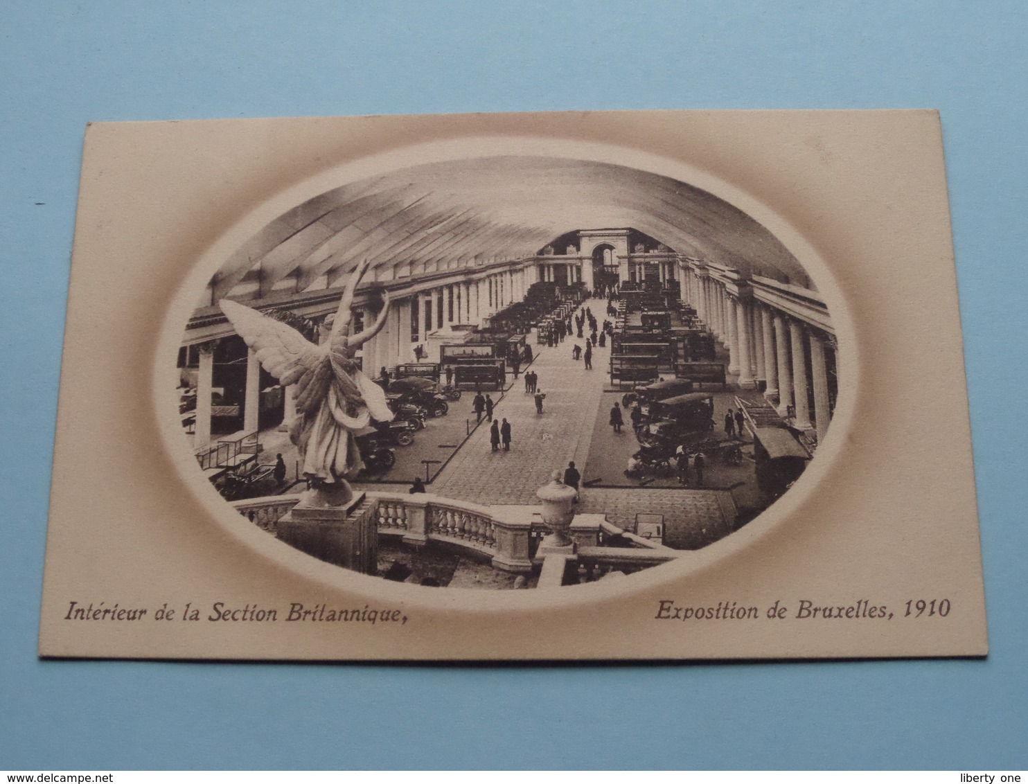 Exposition De Bruxelles - Intérieur De La Section Britannique ( Valentine ) 1910 ( Voir / Zie Photo ) ! - Exposiciones Universales