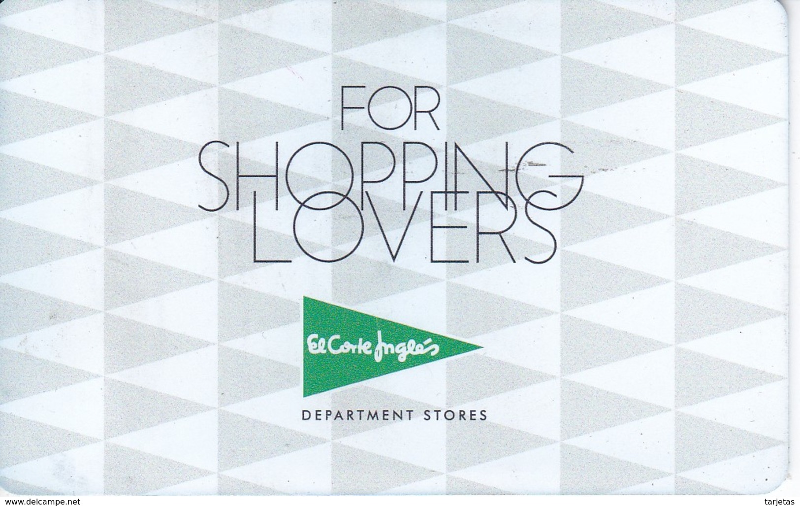 TARJETA DE REGALO DE EL CORTE INGLES SHOPPING LOVERS (GIFT CARD-CADEAU) - Otros & Sin Clasificación