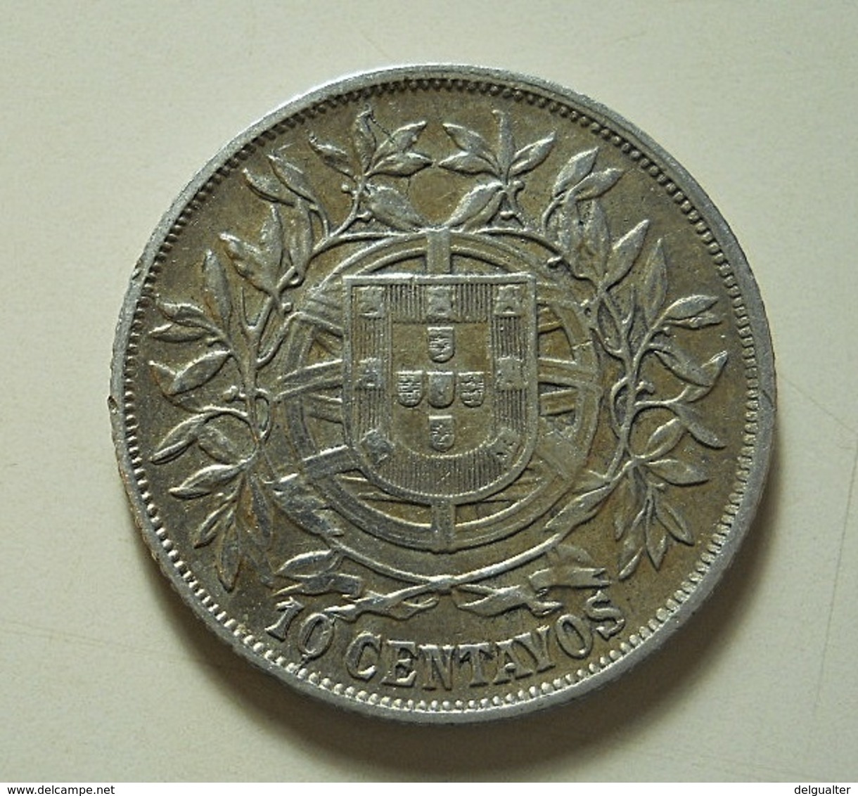 Portugal 10 Centavos 1915 Silver - Portugal