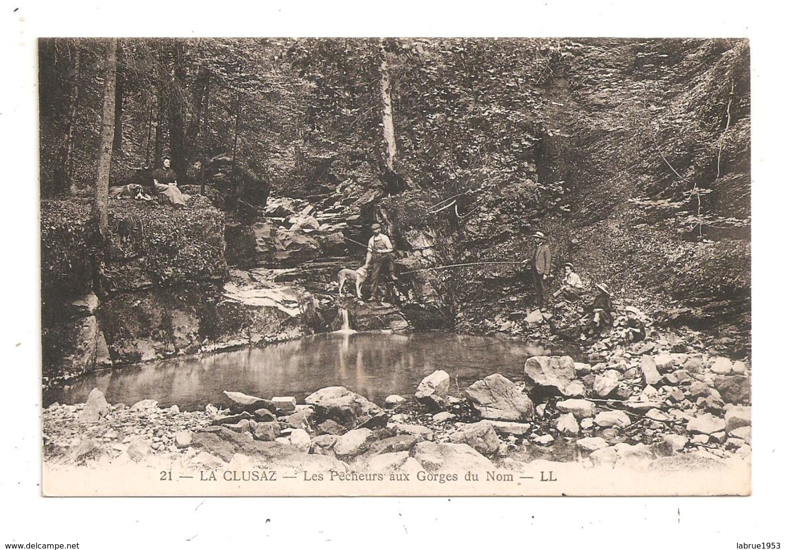 La Clusaz-Les Pêcheurs Aux Gorges Du Nom--(C.8252) - La Clusaz