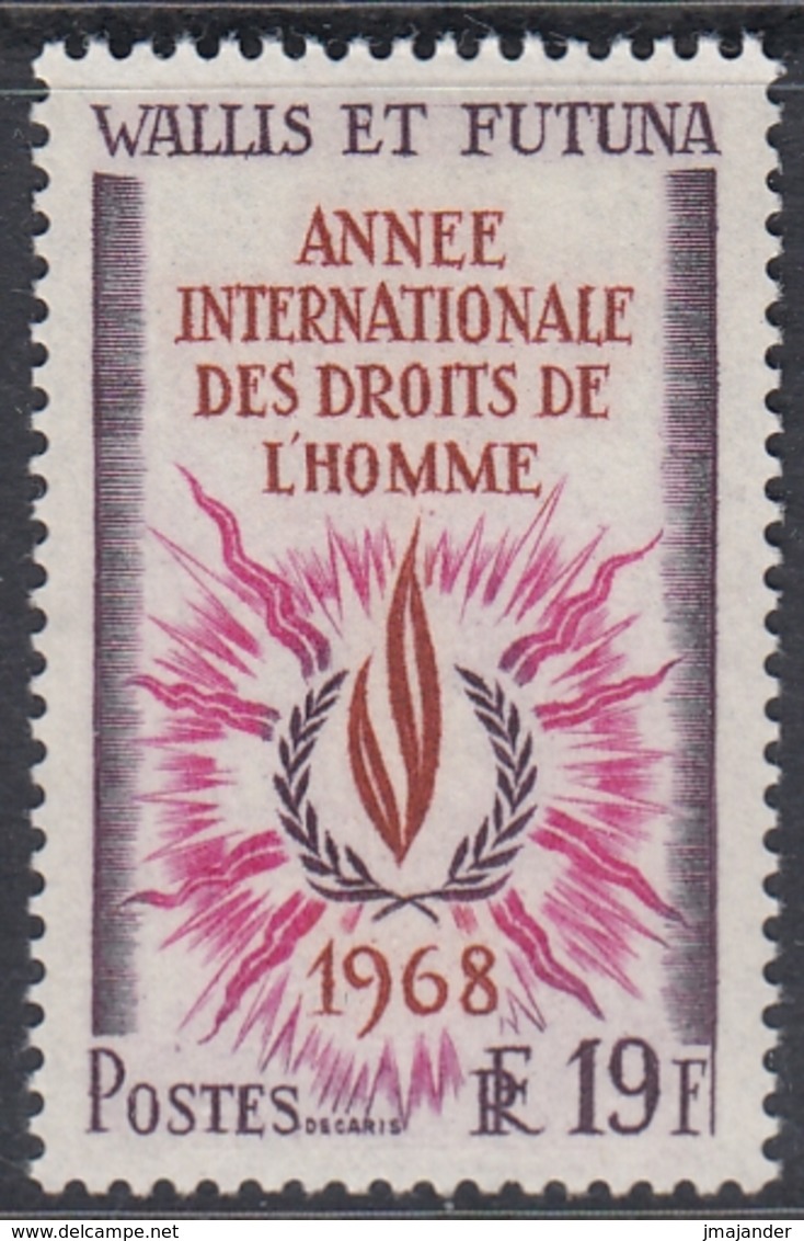 Wallis And Futuna 1968 - International Human Rights Year - Mi 218 ** MNH - Nuovi