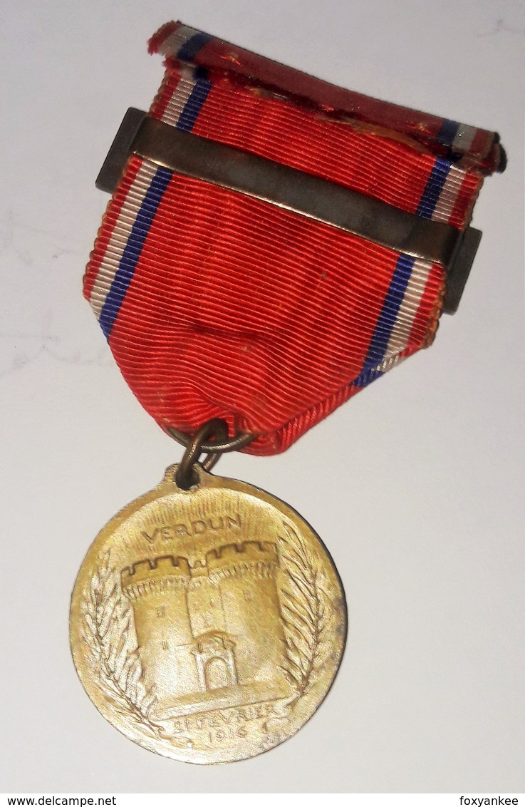 MEDAILLE DE VERDUN - MODULE DE VERNIER. - France