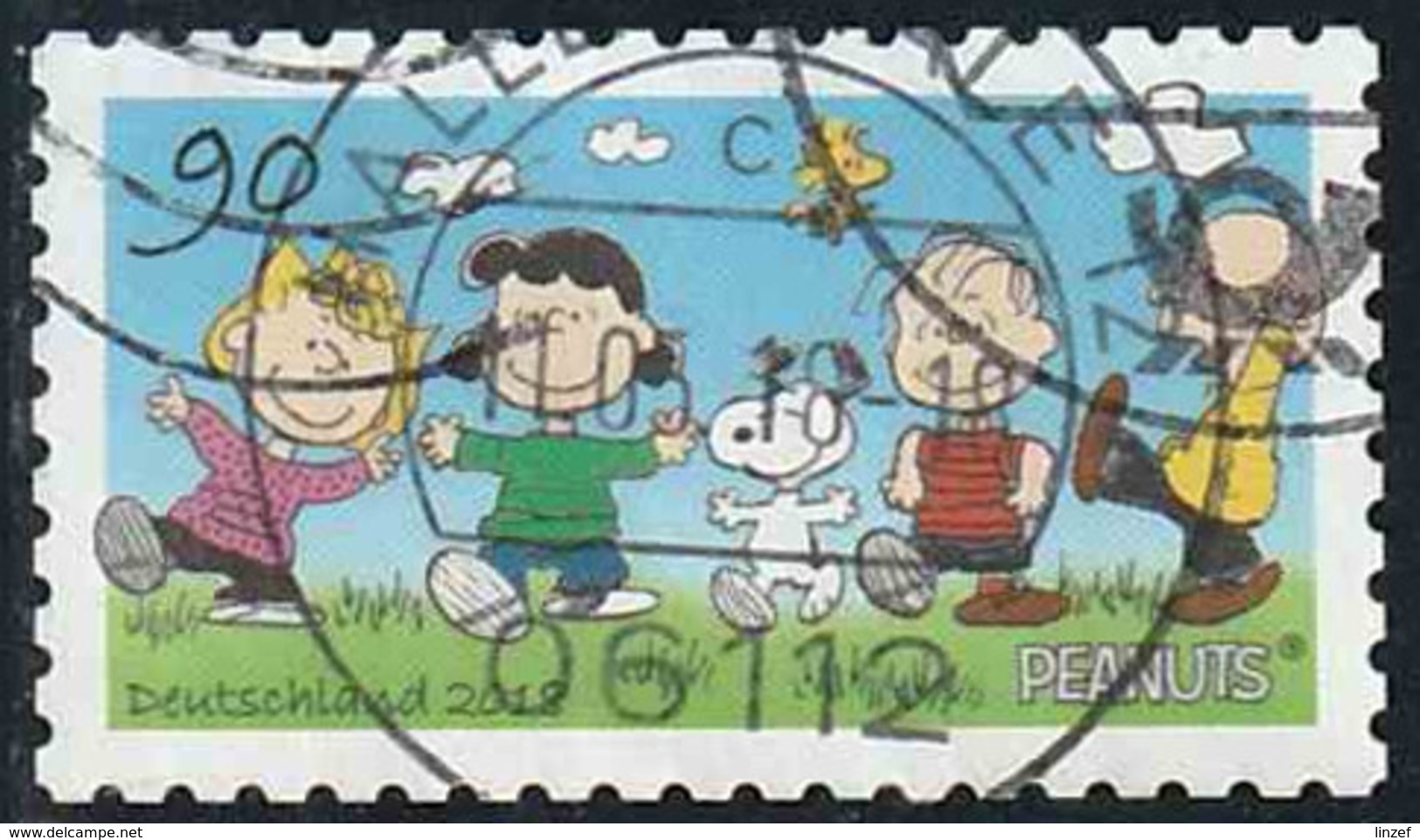 Allemagne 2018 Yv. N°3152A - Peanuts - Oblitéré - Used Stamps