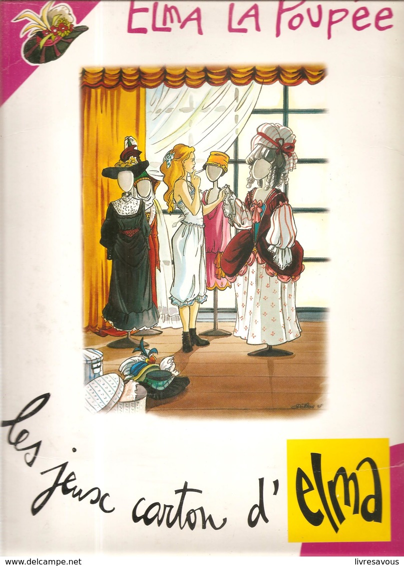 Découpis Elma La Poupée Les Jeux Cartons D'Elma Par ELMA SARL à Angoulème Des Années 1980. - Autres & Non Classés