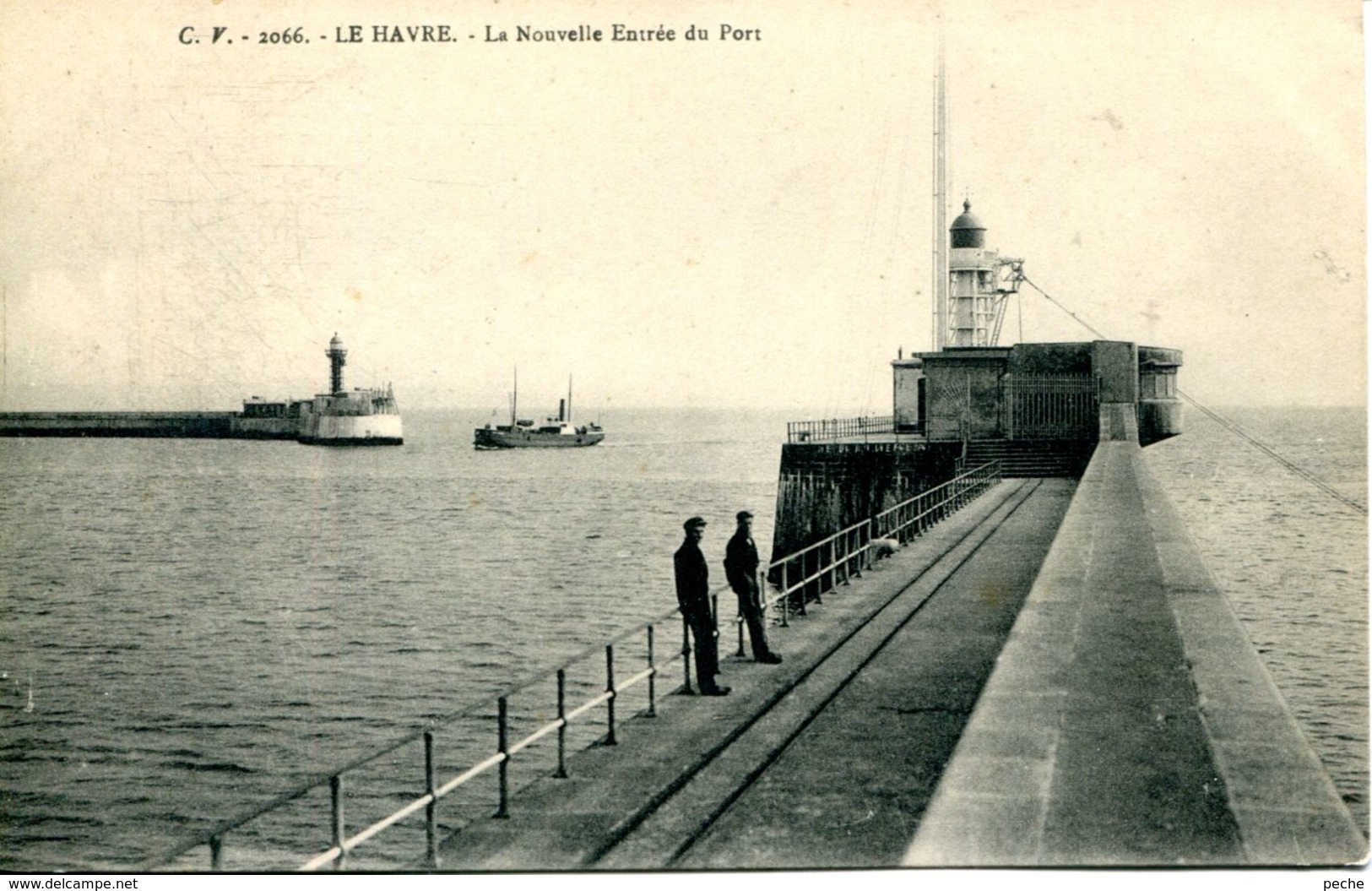 N°67644 -cpa Le Havre -la Nouvelle Entrée Du Port- - Port