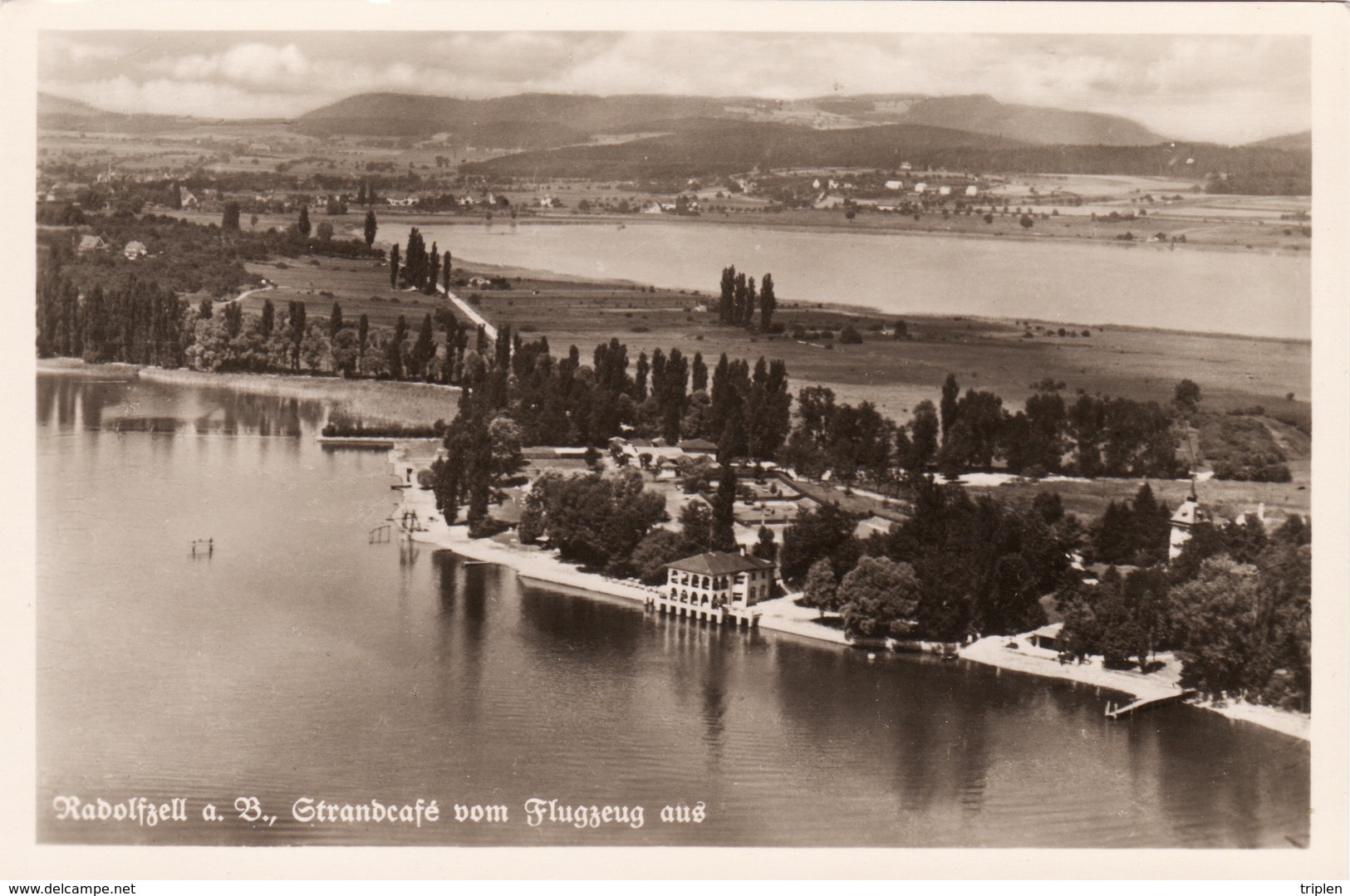 Radolfzell - Strandcafé Mettnau Vom Flugzeug Aus - Radolfzell