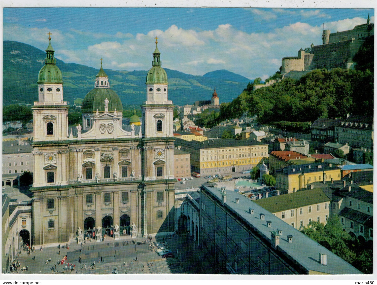 DOM  ZU  SALZBURG  ERBAUT  1628  VON  SOLARI UNTER  ERZBISCHOF  PARIS  LODRON                        (NUOVA) - Salzburg Stadt