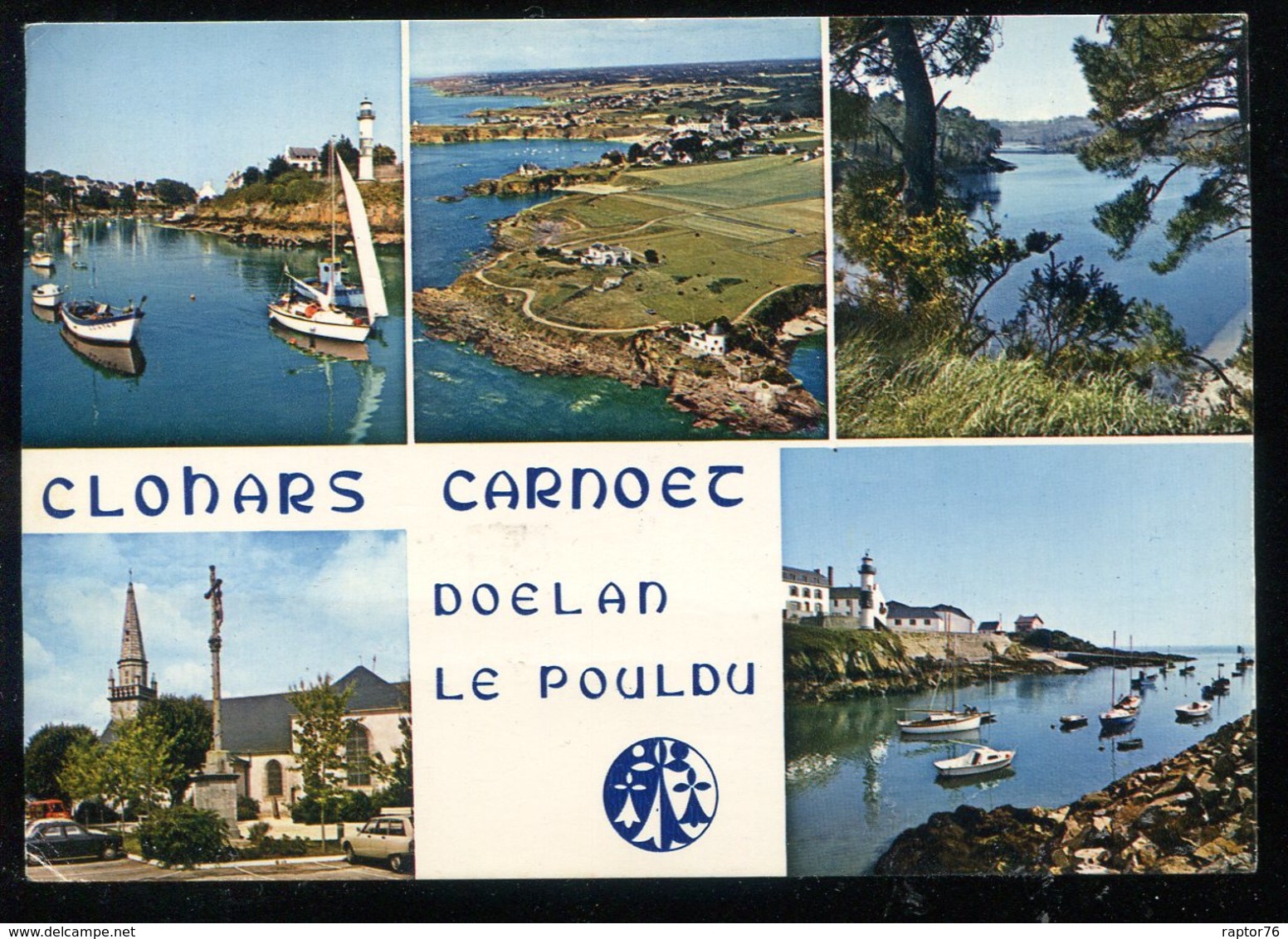 CPM 29 CLOHARS CARNOET Multi Vues Le Port De Doélan Pointe Du Pouldu & Laïta - Clohars-Carnoët