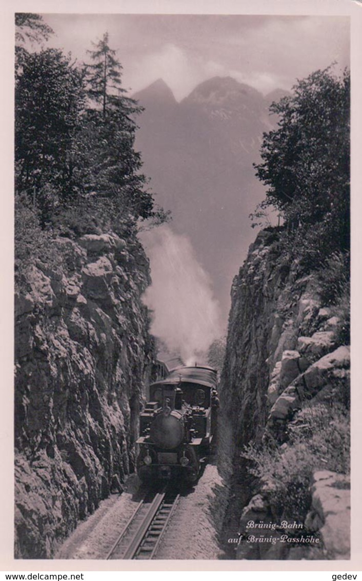 Brünig-Bahn, Le Harderbahn, Chemin De Fer Et Train à Vapeur (34120) - Sonstige & Ohne Zuordnung