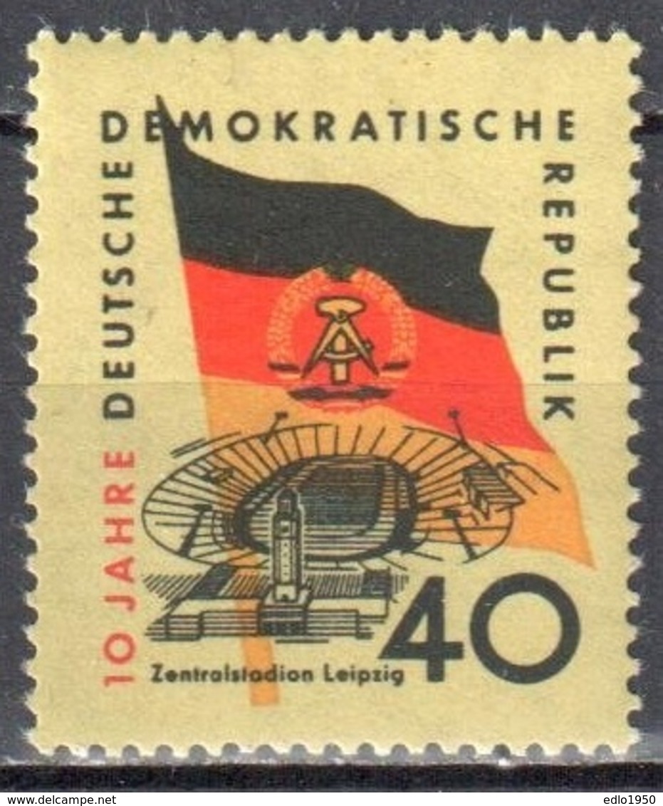 DDR 1959 - Mi.727 - MHH(**) - Unused Stamps