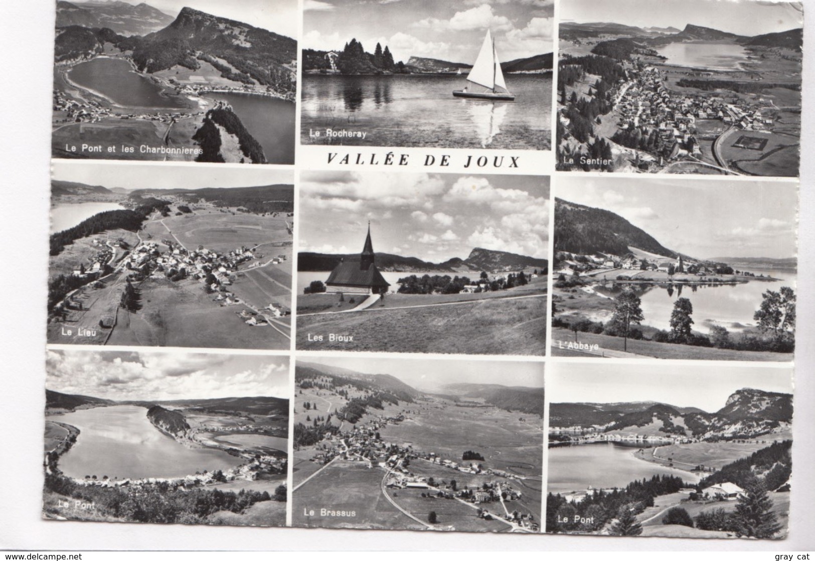 VALLEE DE JOUX, Switzerland, Suisse, Used Real Photo Postcard [22381] - Other & Unclassified